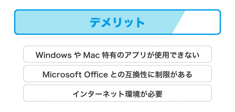 デメリット