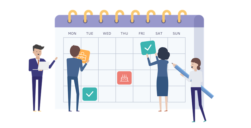 宿泊業界の課題_シフト管理の困難さのイメージ